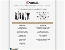 Tablet Screenshot of midwestsafeguard.com
